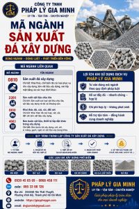 Mã Ngành Sản Xuất Đá Xây Dựng