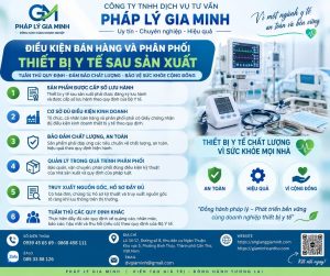 Điều kiện bán hàng và phân phối thiết bị y tế sau sản xuất