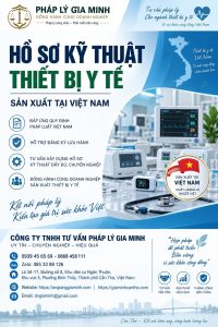 Hồ sơ kỹ thuật thiết bị y tế sản xuất tại Việt Nam