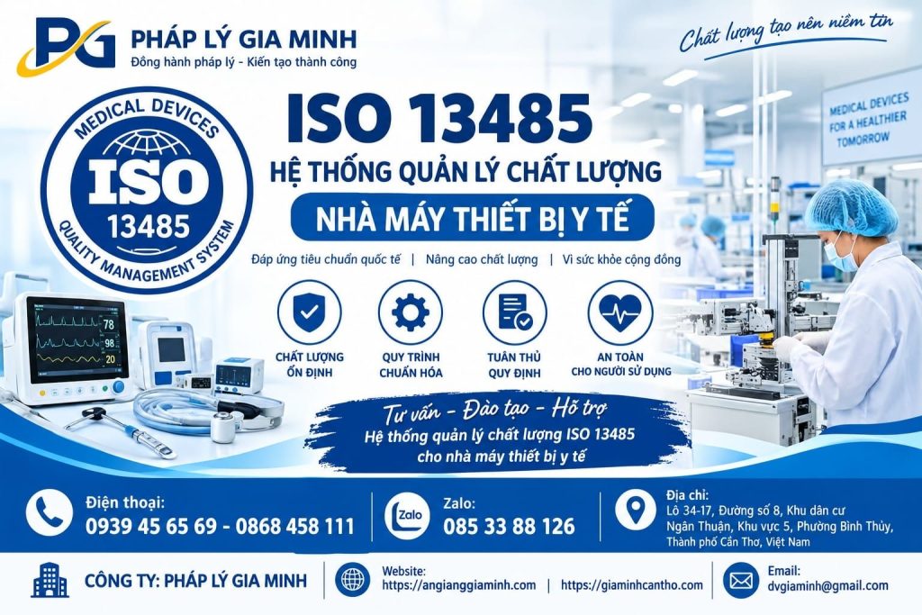ISO 13485 và hệ thống quản lý chất lượng nhà máy thiết bị y tế