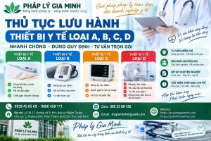 Thủ tục lưu hành thiết bị y tế loại A, B, C, D