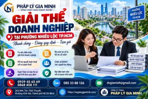 Giải thể doanh nghiệp tại phường Nhiêu Lộc TP.HCM